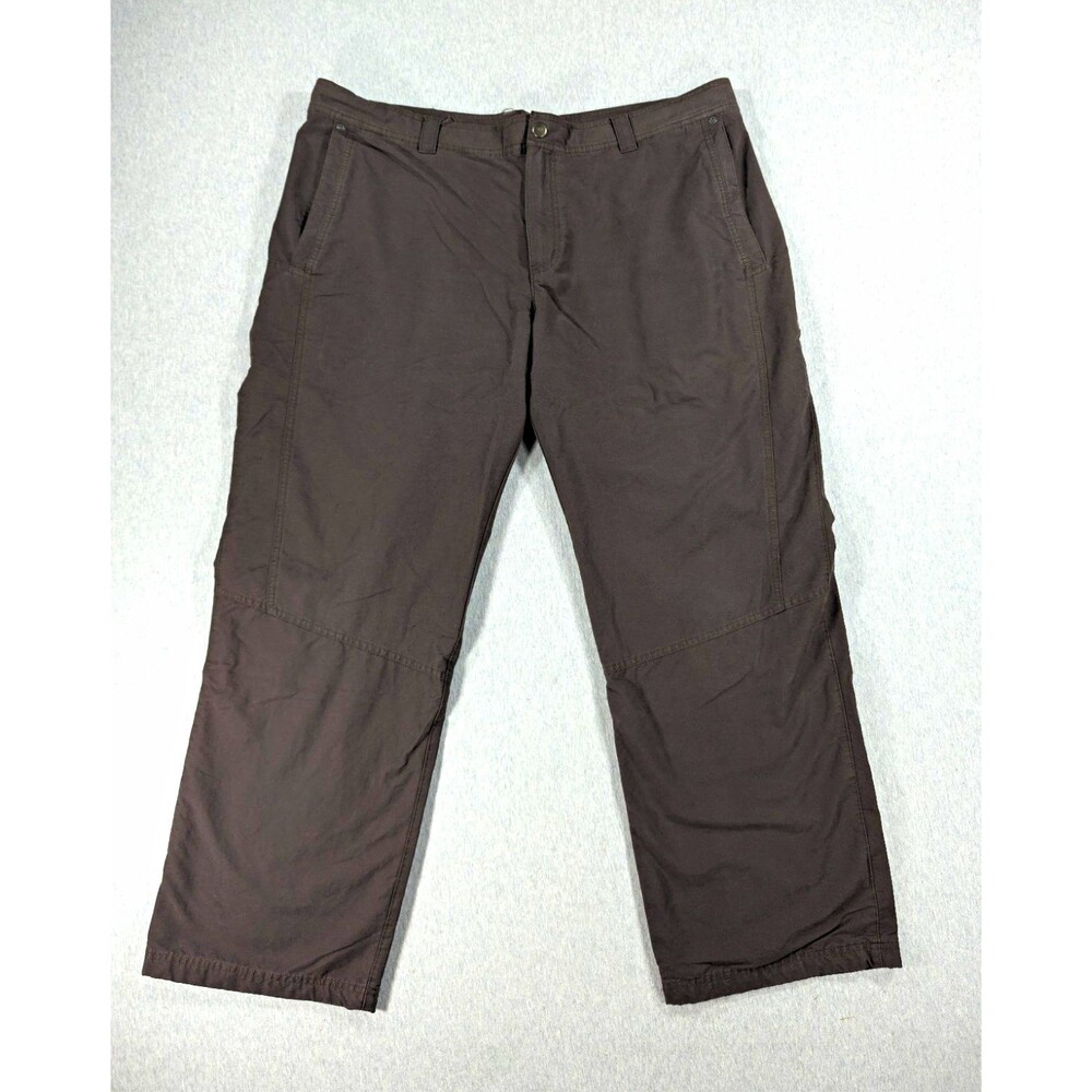 Columbia Omni-Shield Brown Pants Men's Size 42 X 32 Cotton/Nylon Cotton Lining
